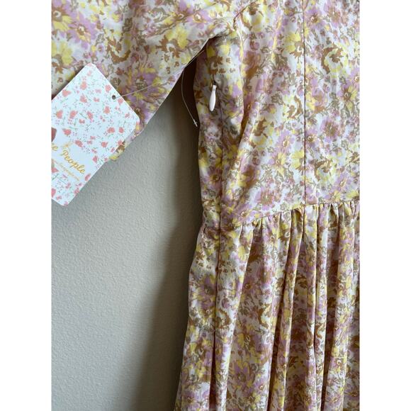 Free People She's a Dream Midi Dress Size 0 NWT - Picture 4 of 9